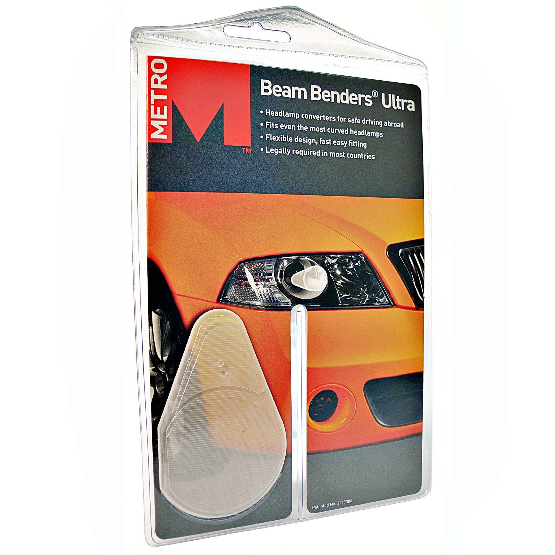 Metro HG129-00 Beam Benders Scheinwerfer Abkleber, Ultra von sakura