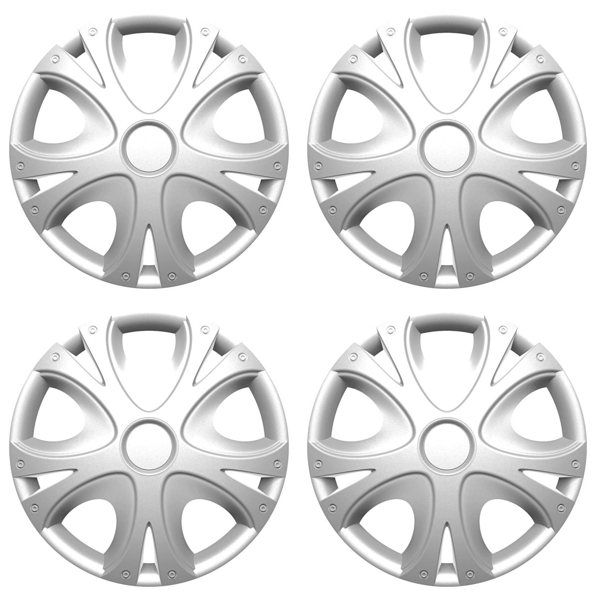 Sakura DYNAMIC16 Sakura Radzierblende Radkappe Set von 4 Passform Universal, Dynamic, 16 Zoll Sakura DYNAMIC16 Sakura Radzierblende Radkappe Set von 4 Passform Universal, Dynamic, 16 Zoll von VERSACO