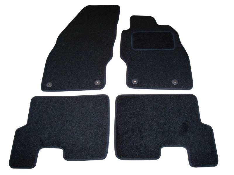 Sakura Automatten für Opel Corsa D, passend für Modelle 2007 bis 2011, Schwarz von sakura