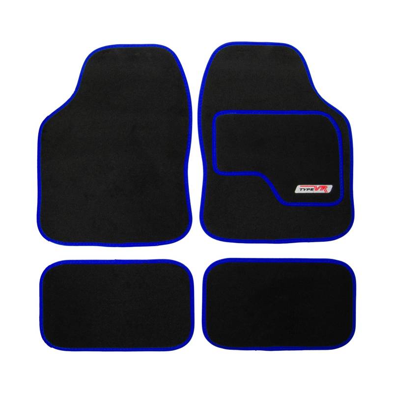 Sakura SS5305 Universal-Fußmatten-Set, blau von sakura