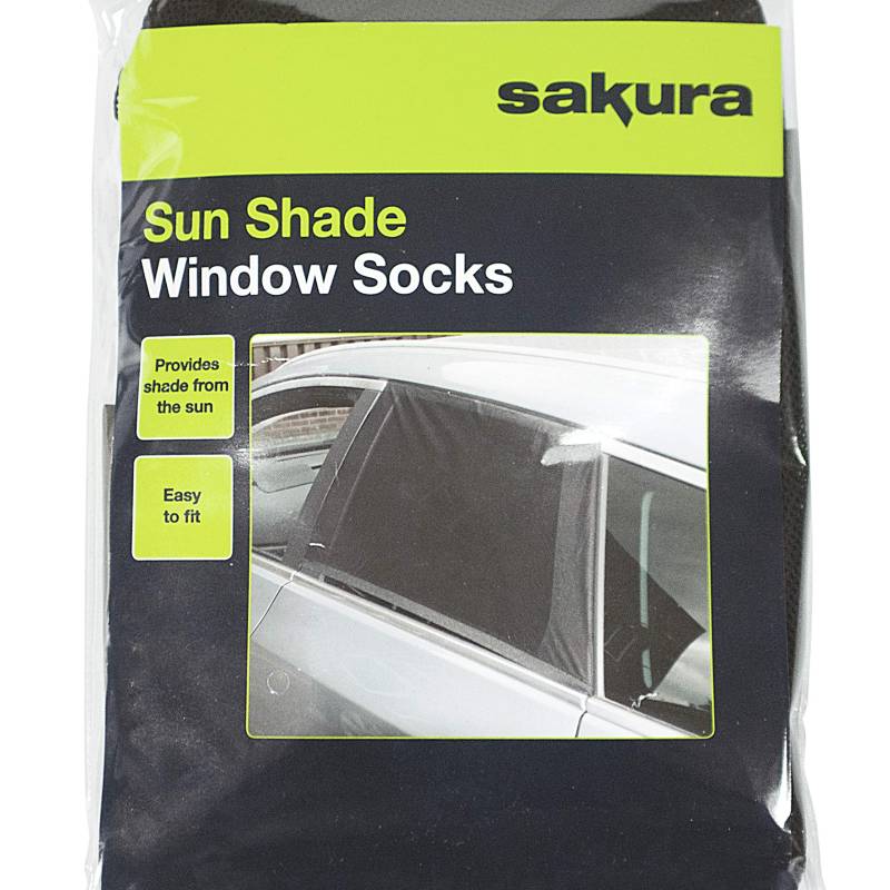 Sakura SS5428 Auto-Sonnenschutz, groß, 2 Stück von sakura