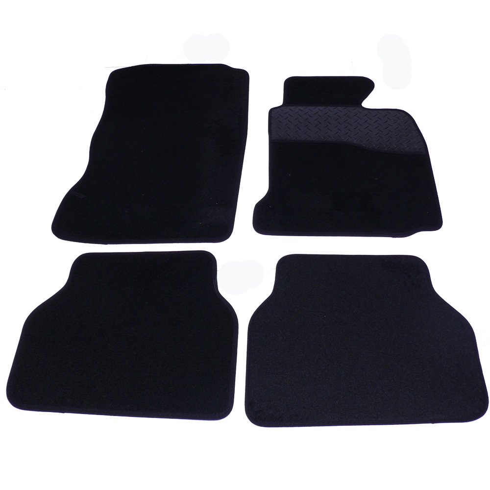 Sakura - Teppich Badematten-Set mit Absatzschoner für E39 Serie 5 96 - 03, Farbe: schwarz Sakura - Teppich Badematten-Set mit Absatzschoner für E39 Serie 5 96 - 03, Farbe: schwarz von sakura