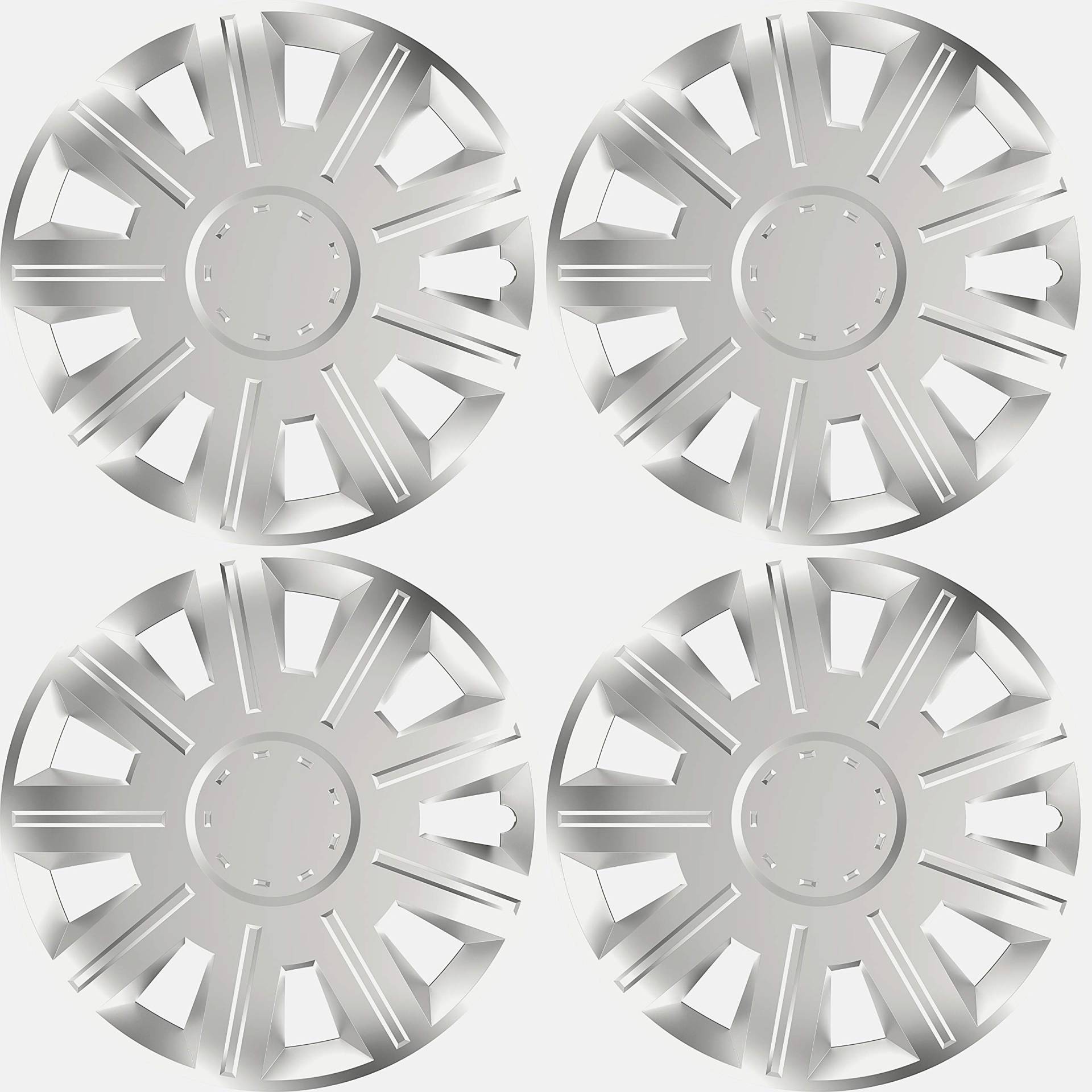 Sakura Victory Radkappen, 13 Zoll, Silber - 4-er Set Sakura Victory Radkappen, 13 Zoll, Silber - 4-er Set von sakura