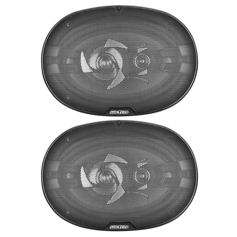 Sub-Zero Ice SS3328 Lautsprecher, 6 x 9-inch Triaxial 450W von sakura