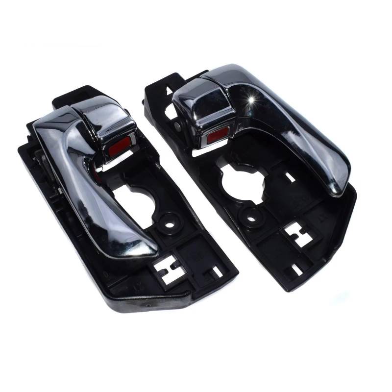 Türgriff Innen auto Kompatibel Mit Hyundai Für Sonata 2008–2010 Schwarzer/chromfarbener Innentürgriff Vorne Hinten Links Rechts 82610-3K530 82620-3K530 83620-3K520 83610-3K520(Chrome,Rear pair) von sanehou