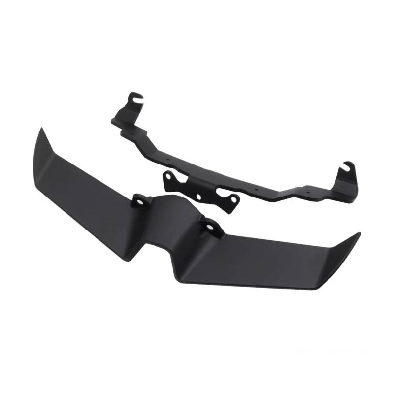 sanehou Motorrad Seitenspoiler Kompatibel Mit Yamaha Für MT-10 Für MT10 SP 2022 2023 2024 Für Sport-Abtrieb Für Nackte Front-Forntal-Spoiler, Aerodynamische Flügelabweiser(Glossy Black) von sanehou