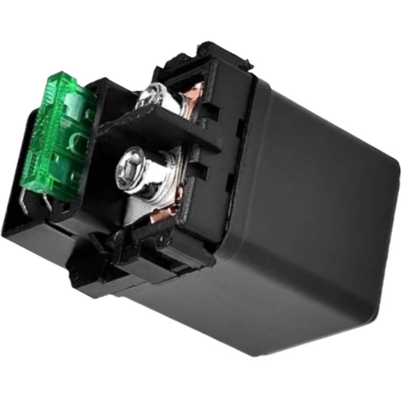 sanehou Starter Solenoid Für CX500 TC Für Turbo 1982-1983 Für CB500 R T V W X Y 1993-2003 Für CBF500 ABS 2004 Motorrad Elektrische Starter Magnet Für Relais Zündung von sanehou