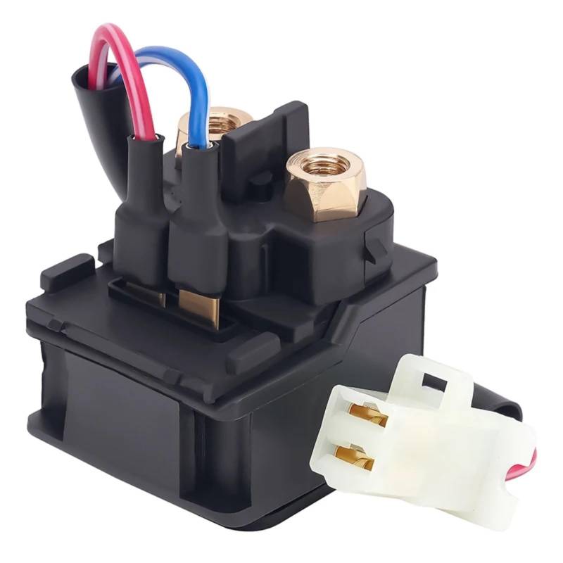 sanehou Starter Solenoid Kompatibel Mit Suzuki Für DR-Z400E 2000–2007 2009 Für DR-Z400 2000–2004 Für DR-Z400S 2000–2017 Motorrad-Starter Für Relais-Magnetventil von sanehou