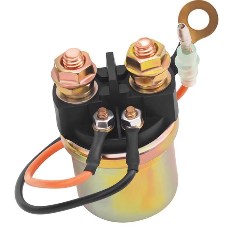 sanehou Starter Solenoid Kompatibel Mit Yamaha Für C80 1992–2005 Für C85 1992–1996 Für 15 Ab 1988 Motorrad-Motorstarter Für Relais-Zubehör von sanehou