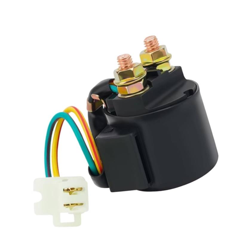 sanehou Starter Solenoid Kompatibel Mit Yamaha Für YFM125 2004–2012 ATV Für YFM600 1998–2001 Für YFM80 2005 2006 2007 2008 ATV Motorrad-Motor-Magnetventil Für Relais von sanehou