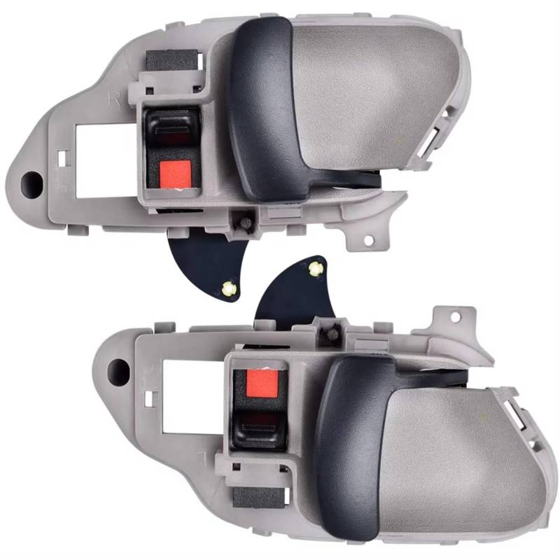 sanehou Türgriff Innen Auto Kompatibel Mit Chevy Für C1500 C2500 1995–1999 C3500 1995–2002 Türgriffe Innen Grau Links Rechts Paar Set 15708043 15708044 von sanehou