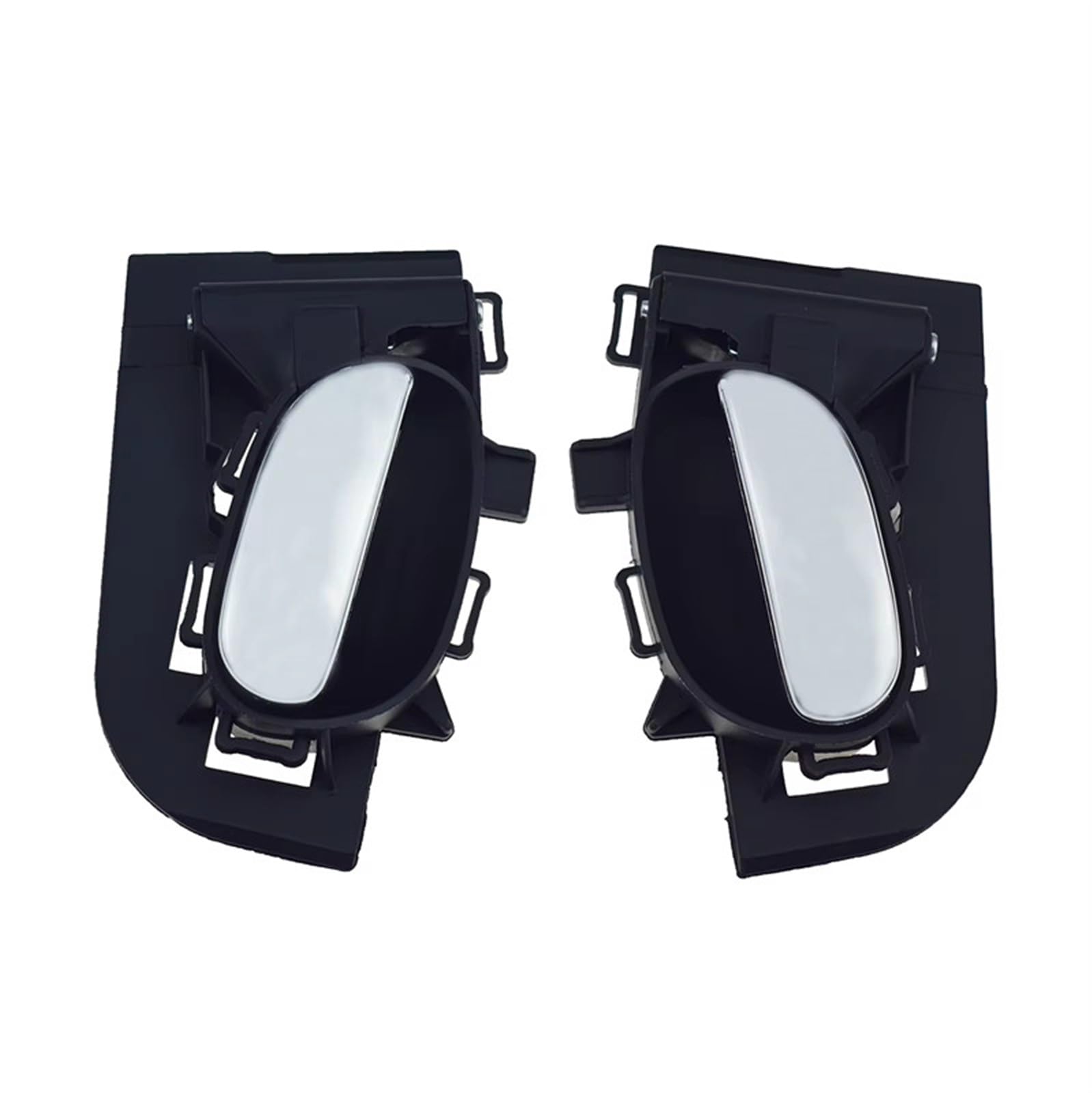 sanehou Türgriff Innen Auto Kompatibel Mit Citroen Für C2 Linker/rechter Innentürgriff Innerer Türknauf Flächenbündige Türgriffe Innengriffschale OEM: 9143R2 9144E3(1 Pair) von sanehou