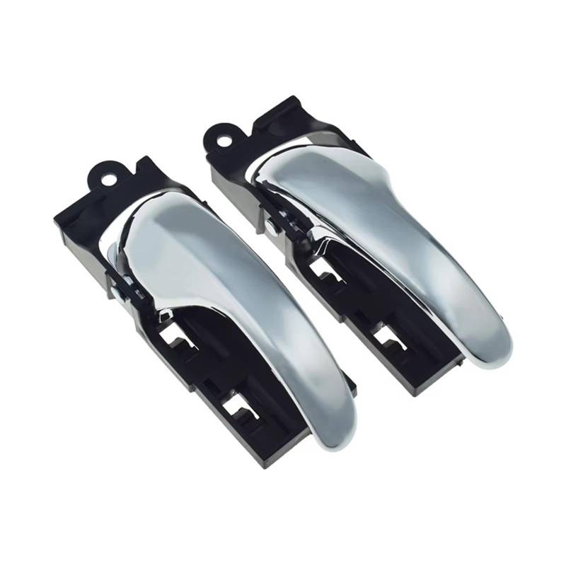 sanehou Türgriff Innen Auto Kompatibel Mit Ford Für 1999–2003 Vorne Links Rechts Bündiger Chrom-Innentürgriff Autozubehör OE: XL3Z1521819AA-PFM 8L3Z15219A64AA-PFM(Left and Right) von sanehou