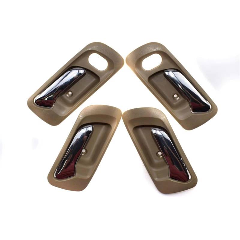 sanehou Türgriff Innen Auto Kompatibel Mit Für Accord 4-Türer 1998-2002 4 Stück Beige Vorne Hinten Links Rechts Innentürgriff OEM: 72125S0XA21ZB 72660S84A01ZB von sanehou