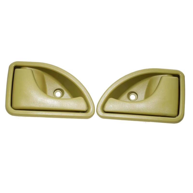 sanehou Türgriff Innen Auto Kompatibel Mit Für Kangoo 1997–2007 Auto-Verbrauchszubehör Vorne Links Rechts Innerer Türgriff Grün OEM: 8200247802 8200259376(Front Pair) von sanehou