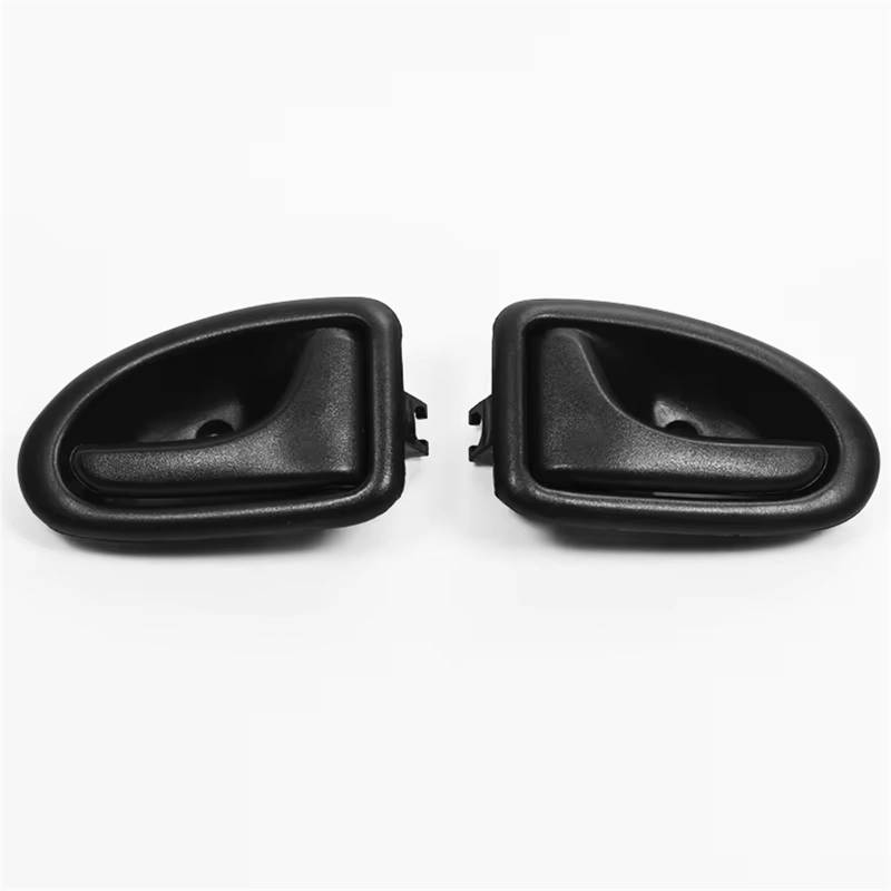 sanehou Türgriff Innen Auto Kompatibel Mit Für Scenic 1999–2005 Schwarzer Innentürgriff Linker Und Rechter Seitenknopf Handgriffe Verbrauchszubehör(1 Pair) von sanehou