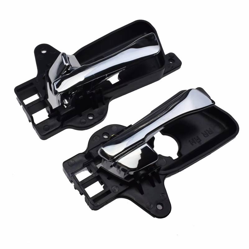 sanehou Türgriff Innen Auto Kompatibel Mit Hyundai Für Elantra 2009–2012 Vorne Hinten Links Rechts Innentürgriff Chrom OEM: 82610-2L010 82620-2L010 83610-2L010 83620-2L010(Rear Pair) von sanehou
