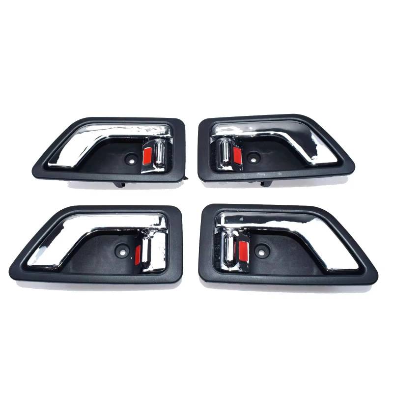 sanehou Türgriff Innen Auto Kompatibel Mit Hyundai Für Getz Für Click Für TB 2002–2009 4 Stück Türinnengriff Links Und Rechts OEM: 82610-1C000 82620-1C000 82620 1C000 82610-1C000-A von sanehou