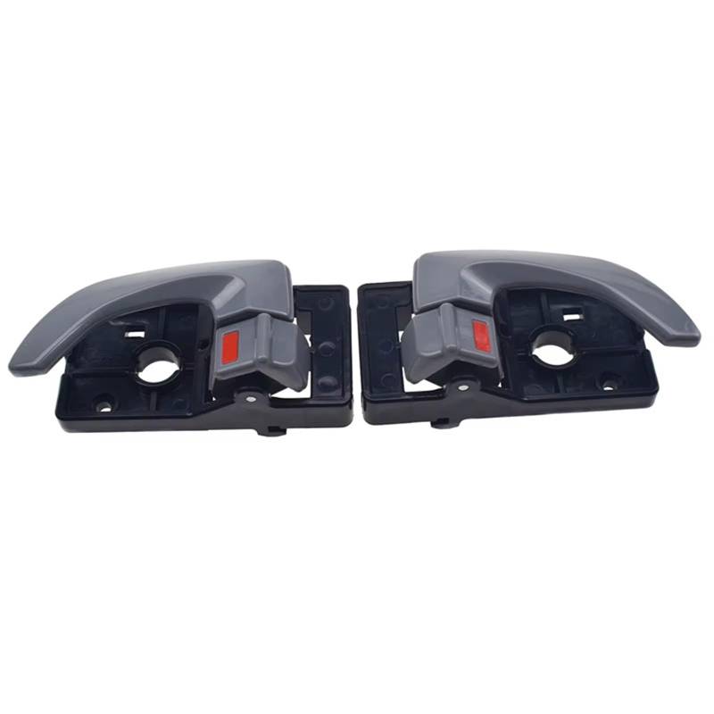 sanehou Türgriff Innen Auto Kompatibel Mit Hyundai Für Tucson 2005–2009 Grau Links Und Rechts Innentürgriff Verbrauchszubehör OE: 826202E000 826102E000(1 Pair) von sanehou