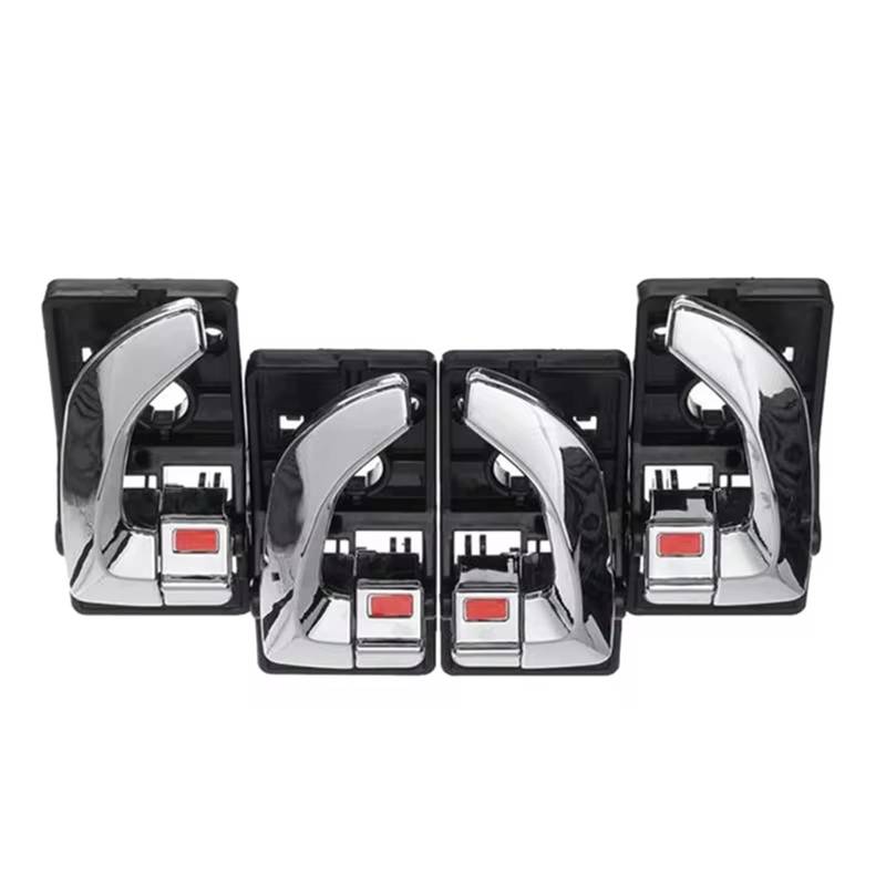 sanehou Türgriff Innen Auto Kompatibel Mit Hyundai Für Tucson 2005–2009 Innentürgriff Chrom-Innentürgriff Ersatzteile 4-teilig OEM: 82620-2Z02 von sanehou