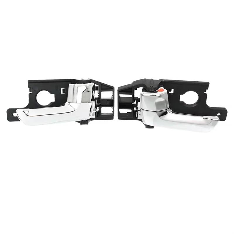 sanehou Türgriff Innen Auto Kompatibel Mit Kia Für Sportage 2005–2010 2 Stück Linke Und Rechte Seite Innentürgriff Fahrer-/Beifahrerseite Schwarzchrom 82610–1F000 82620–1F000 von sanehou