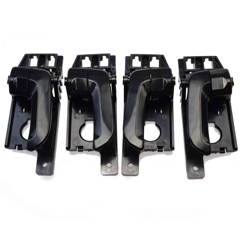 sanehou Türgriff Innen Auto Kompatibel Mit Kia Für Sportage 2005–2010 4 Stück Innentürgriffe Schwarz Links Und Rechts Bündige Autotürgriffe OEM: 82610-1F010 82620-1F010 von sanehou