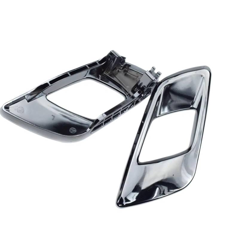 sanehou Türgriff Innen Auto Kompatibel Mit Mazda Für BT-50 2012 2013 2014 2015 2016 2017 2018 2019 2020 Silber Chrom-Innentürgriff Autozubehör OEM: AB39-21971 AB39-21970(1 Pair) von sanehou