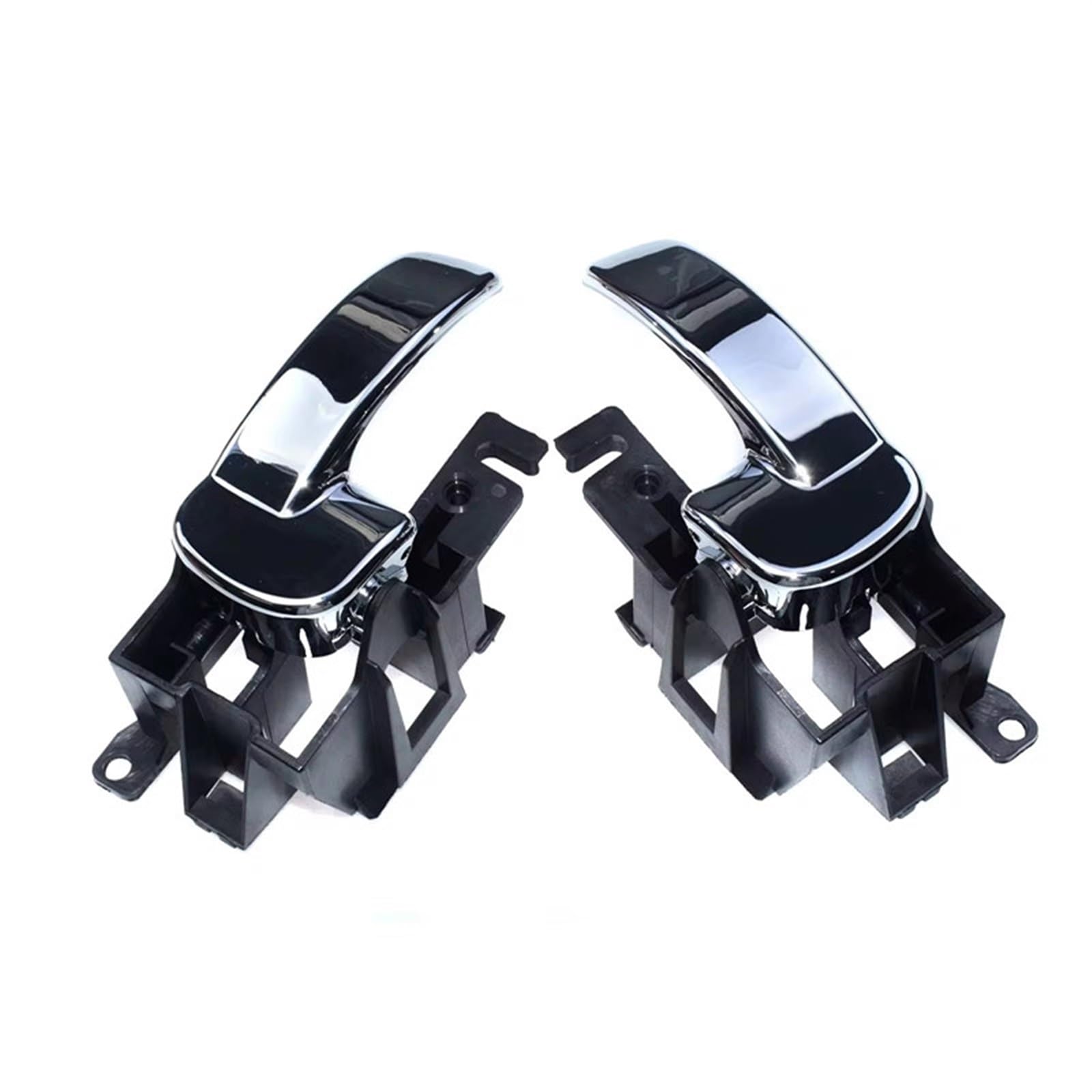 sanehou Türgriff Innen Auto Kompatibel Mit Nissan Für Pathfinder 2005–2009 Vorne Hinten Links Rechts Chrom Innentürgriff OE: 80671-4X02B 80671-4X00A(1 Pair) von sanehou