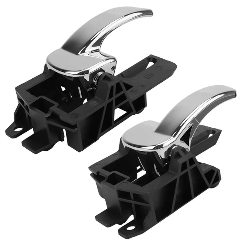 sanehou Türgriff Innen Auto Kompatibel Mit Nissan Für Qashqai J10 2007 2008 2009 2010 2011 2012 2013 2 Stück Auto-Innengriff Innentürgriffe 80670JD00E 80671JD00E von sanehou