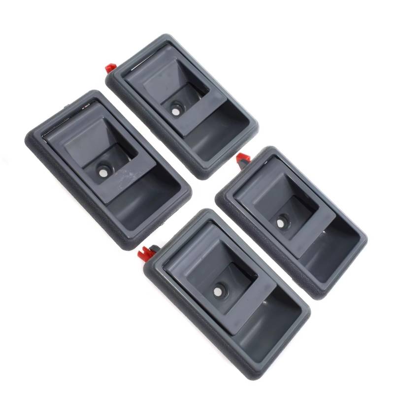 sanehou Türgriff Innen Auto Kompatibel Mit Toyota Für 4Runner 1990-1995 4 Stück Grau Innen Türgriff Links/rechts Auto-Verbrauchsteil OEM: 69206-32020 69205-32020 von sanehou