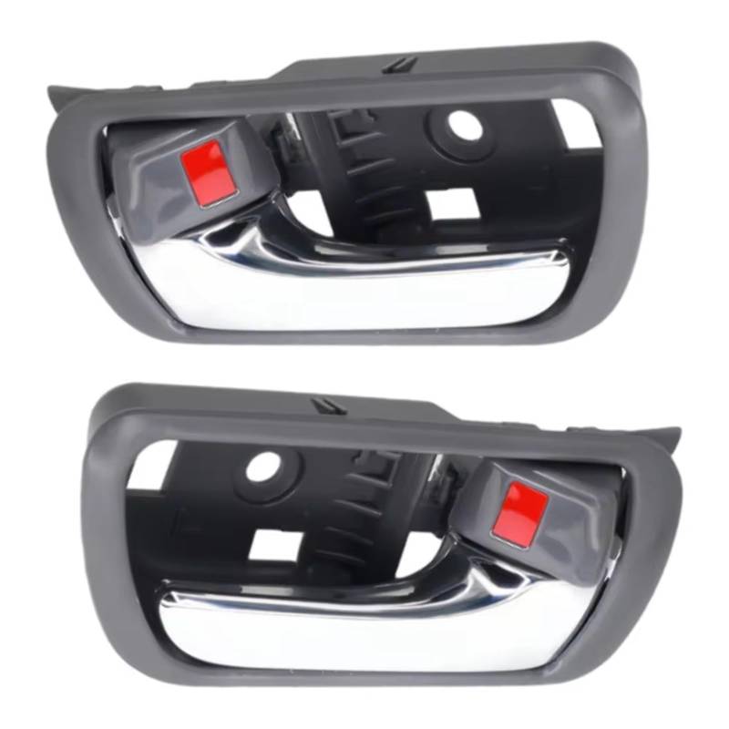 sanehou Türgriff Innen Auto Kompatibel Mit Toyota Für Camry 2002 2003 2004 2005 2006 1 Paar Auto-Innentürgriffe Vorne Hinten Links Und Rechts Grau OEM: 69206-33040 69205-33040 von sanehou