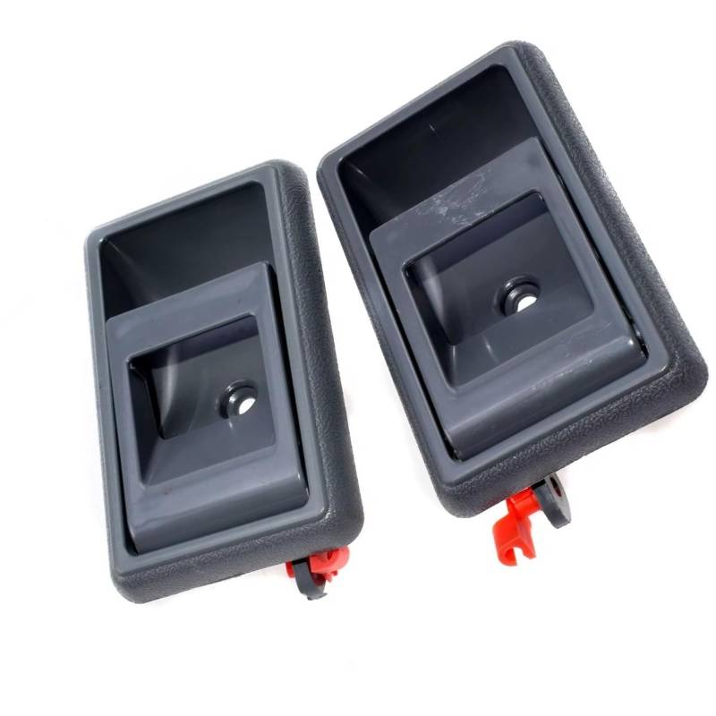 sanehou Türgriff Innen Auto Kompatibel Mit Toyota Für Corolla 1983–1992 Auto-Verbrauchszubehör Grauer Innen- Und Innentürgriff Links Und Rechts OEM: 95007057 95007056(1 Pair) von sanehou