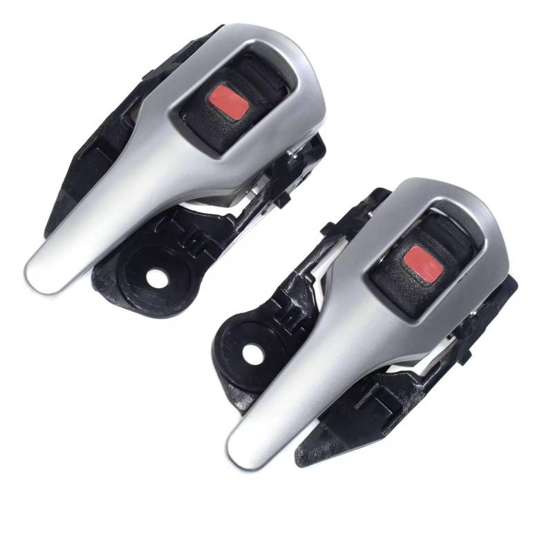 sanehou Türgriff Innen Auto Kompatibel Mit Toyota Für Matrix 2009 2010 2011 2012 2013 2014 Autozubehör Türinnengriffe Links Und Rechts, Silber, OEM: 6920512220B4 6920612230B0(1 Pair) von sanehou