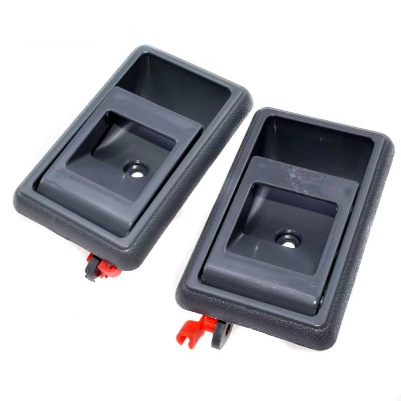 sanehou Türgriff Innen Auto Kompatibel Mit Toyota Für Tacoma 1995–2000 Grauer Innen- Und Innentürgriff Links Und Rechts Auto-Verbrauchszubehör OEM: 95007671 95007670(1 Pair) von sanehou