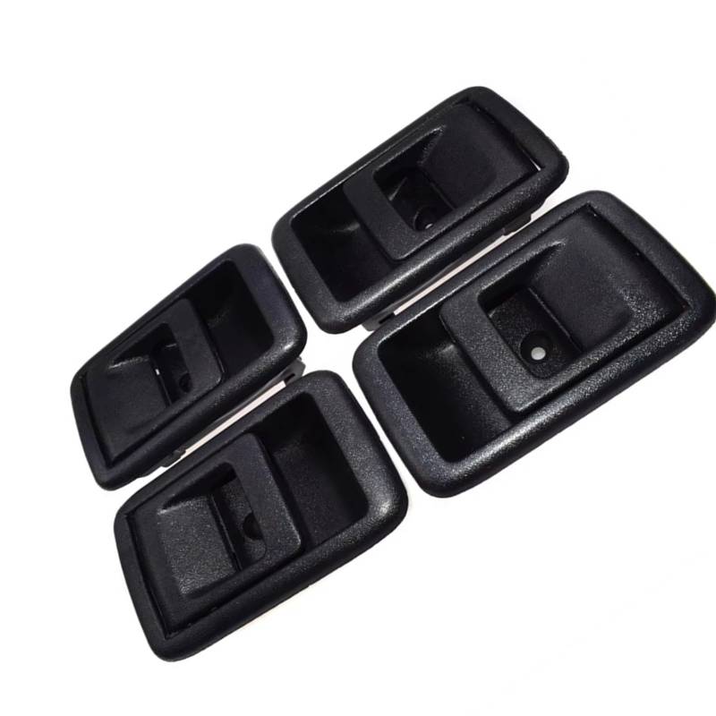 sanehou Türgriff Innen Auto Kompatibel Mit Toyota Für Tercel 1995 1996 1997 1998 1999 4 Stück Links Und Rechts Bündiger Innentürgriff Schwarz OEM: 69205-10070 69206-10070 von sanehou
