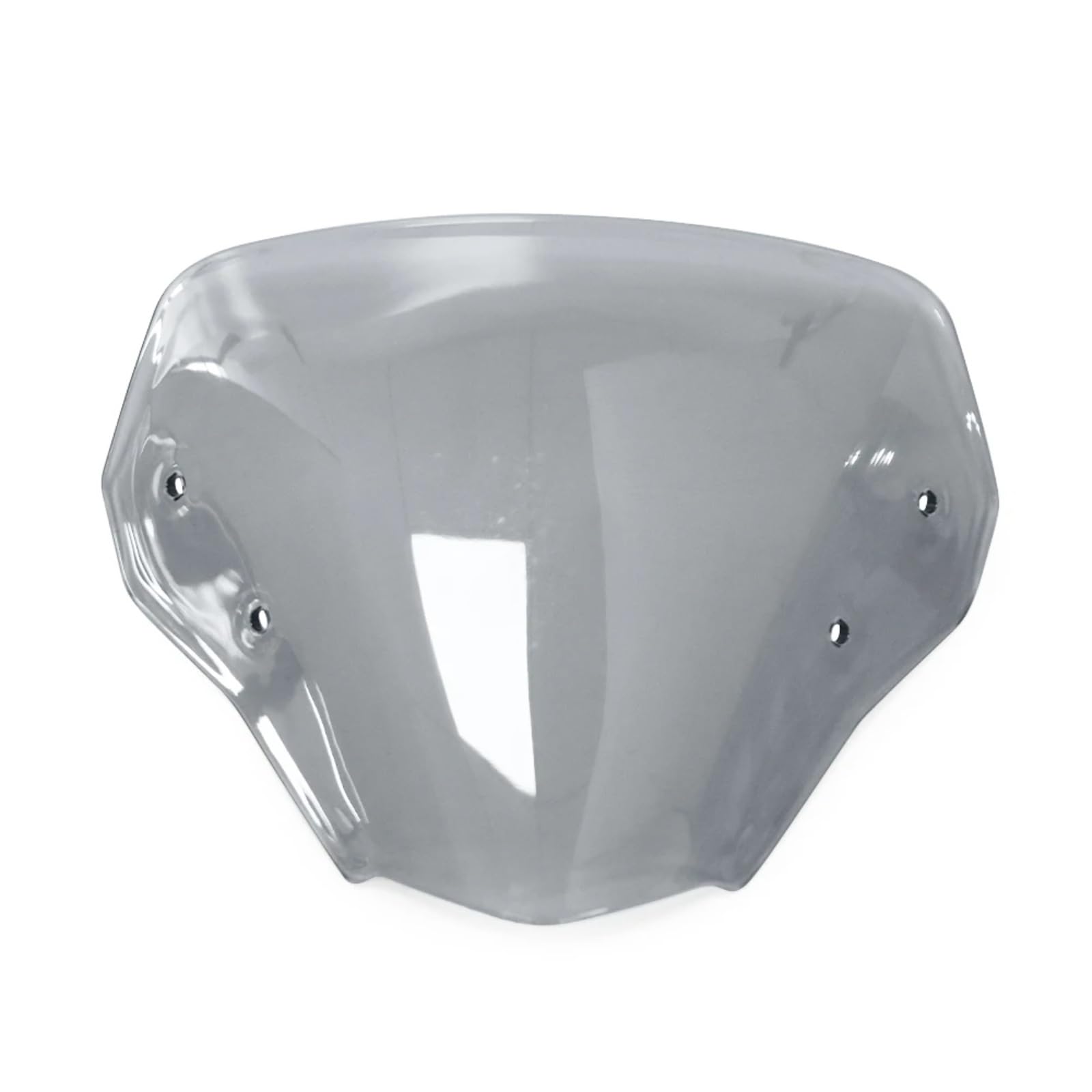 sanehou Windschild Motorrad Für CB750 Für Hornet 2023 2024 Motorrad Zubehör Windschutzscheibe Verlängerung Spoiler Windschutz Windabweiser Motorrad Windschutzscheibe Luftabweiser(Smoky Gray) von sanehou