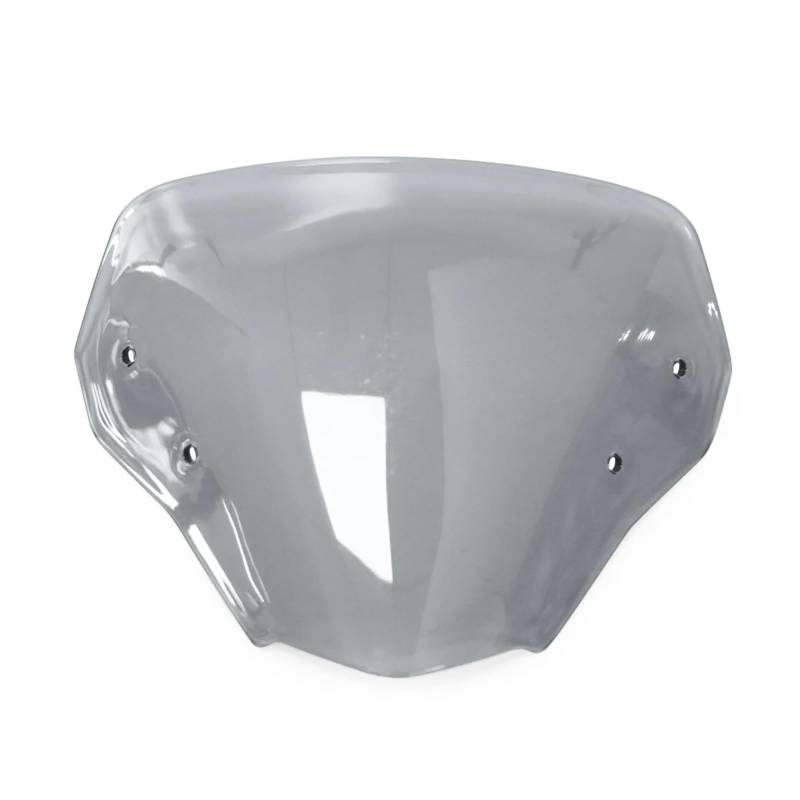 sanehou Windschild Motorrad Für CB750 Für Hornet 2023 2024 Motorrad Zubehör Windschutzscheibe Verlängerung Spoiler Windschutz Windabweiser Motorrad Windschutzscheibe Luftabweiser(Smoky Gray) von sanehou