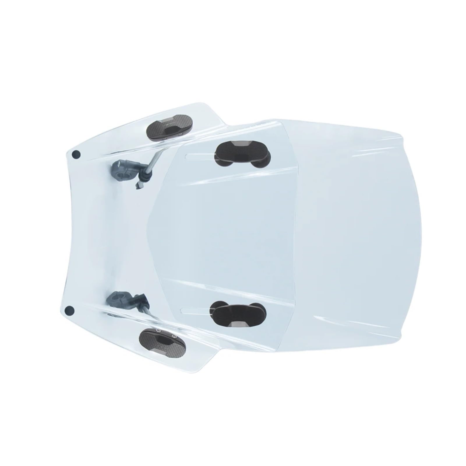 sanehou Windschild Motorrad Für CMX500 Für CB600 Für VTX1800C Für Kreuz Für Cub Für JA45 Wind Bildschirm Motorrad Universal Windschutz Windschutz Motorräder Spoiler(Smoke) von sanehou