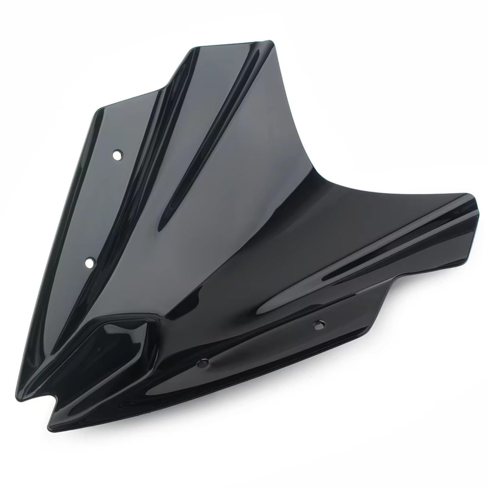 sanehou Windschild Motorrad Für Ninja 650 2017 2018 2019 Motorrad Teile Motorrad Windschutzscheibe Bildschirm Windschutzscheibe Deflektor Abdeckungen Motorrad Windschutzscheibe Spoiler(Black) von sanehou