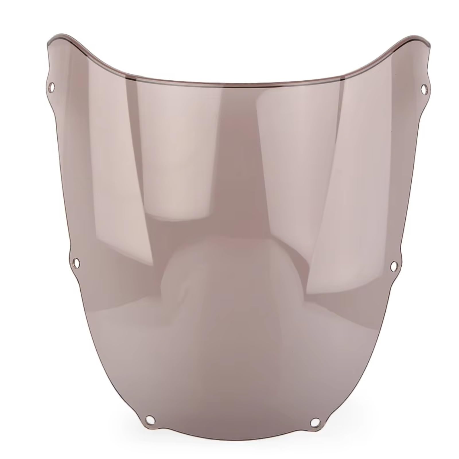 sanehou Windschild Motorrad Für Ninja Für ZX-6R 1998 1999 Motorrad Zubehör Ersatz Motorrad Windschutzscheibe Windschutzscheibe Double Bubble Motorrad Windschutzscheibe Spoiler(Tan) von sanehou