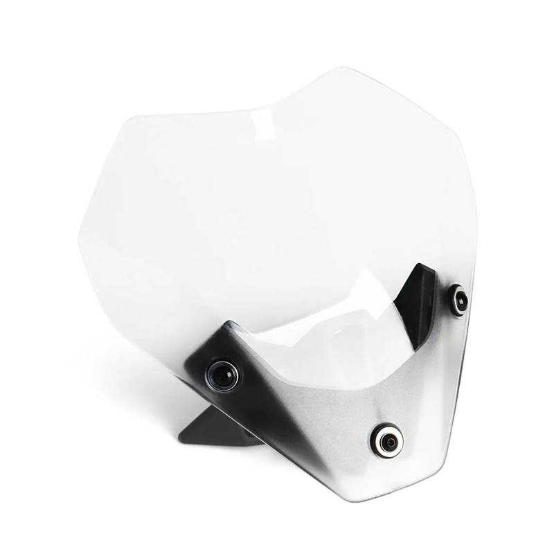 sanehou Windschild Motorrad Für S1000R 2021-2023 Motorrad Spoiler Windschutz Windschutz Windabweiser Bildschirm Spoiler Motorrad Clip Auf Windschutzscheibe(Transparent) von sanehou
