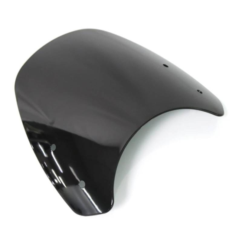 sanehou Windschild Motorrad Für Street Für Twin 900 2019-2022 Windschutz Windschutz Motorrad Verkleidung Windschutzscheibe Motorrad Windschutzscheibe Spoiler(Black) von sanehou