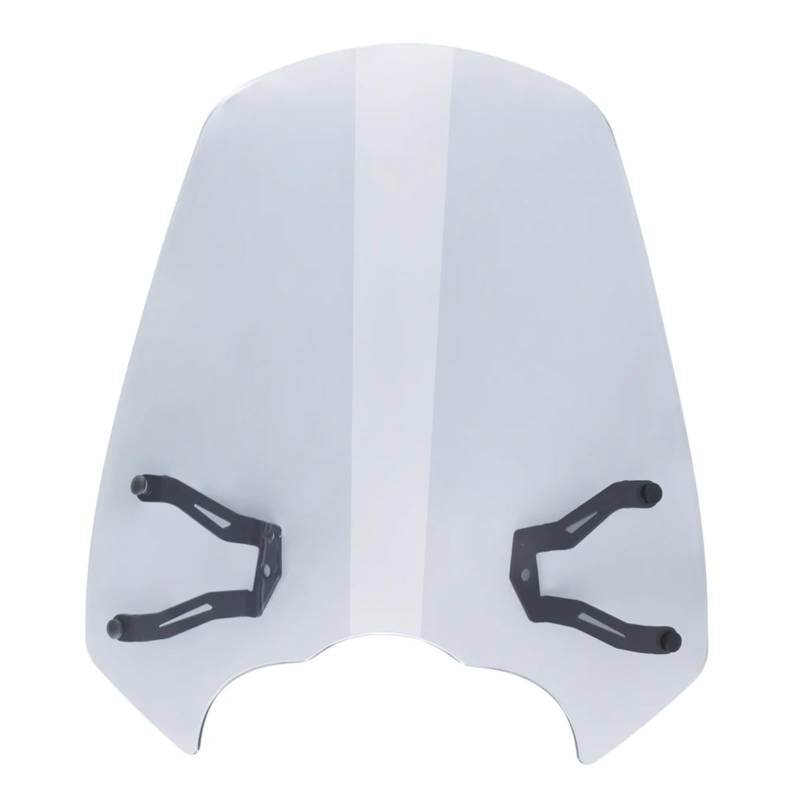 sanehou Windschild Motorrad Für VN EN 650 2015-2022 Motorrad Zubehör Windschutz Windschutz Wind Mit Halterung Motorrad Windschutzscheibe Spoiler(Light Smoke) von sanehou
