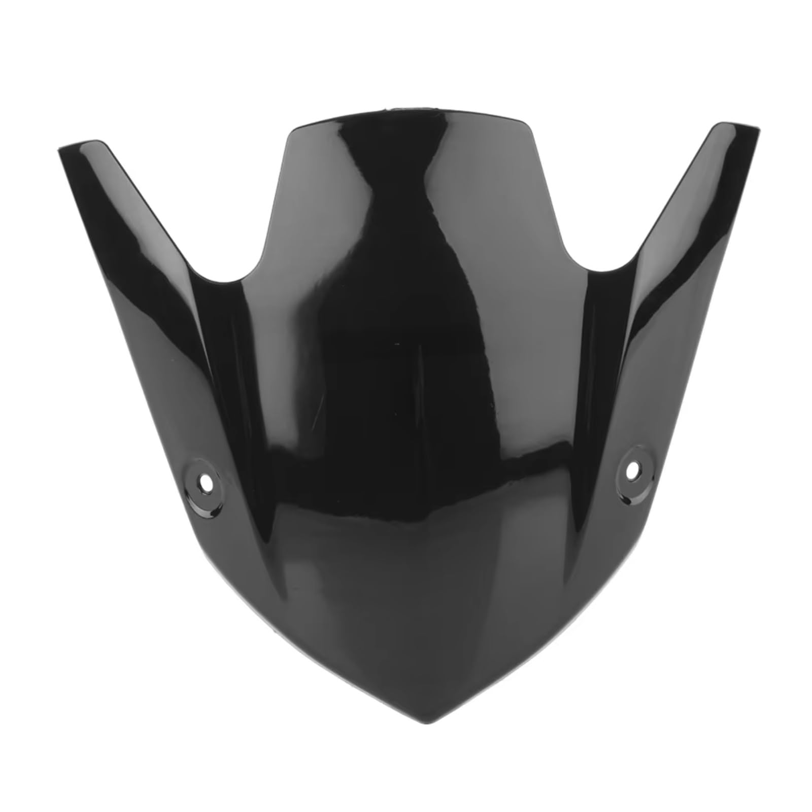 sanehou Windschild Motorrad Für Z1000 2014-2016 Motorrad Windschutzscheibe Double Bubble ABS Racing Windschutzscheibe Motorrad Windschutzscheibe Spoiler(Black) von sanehou
