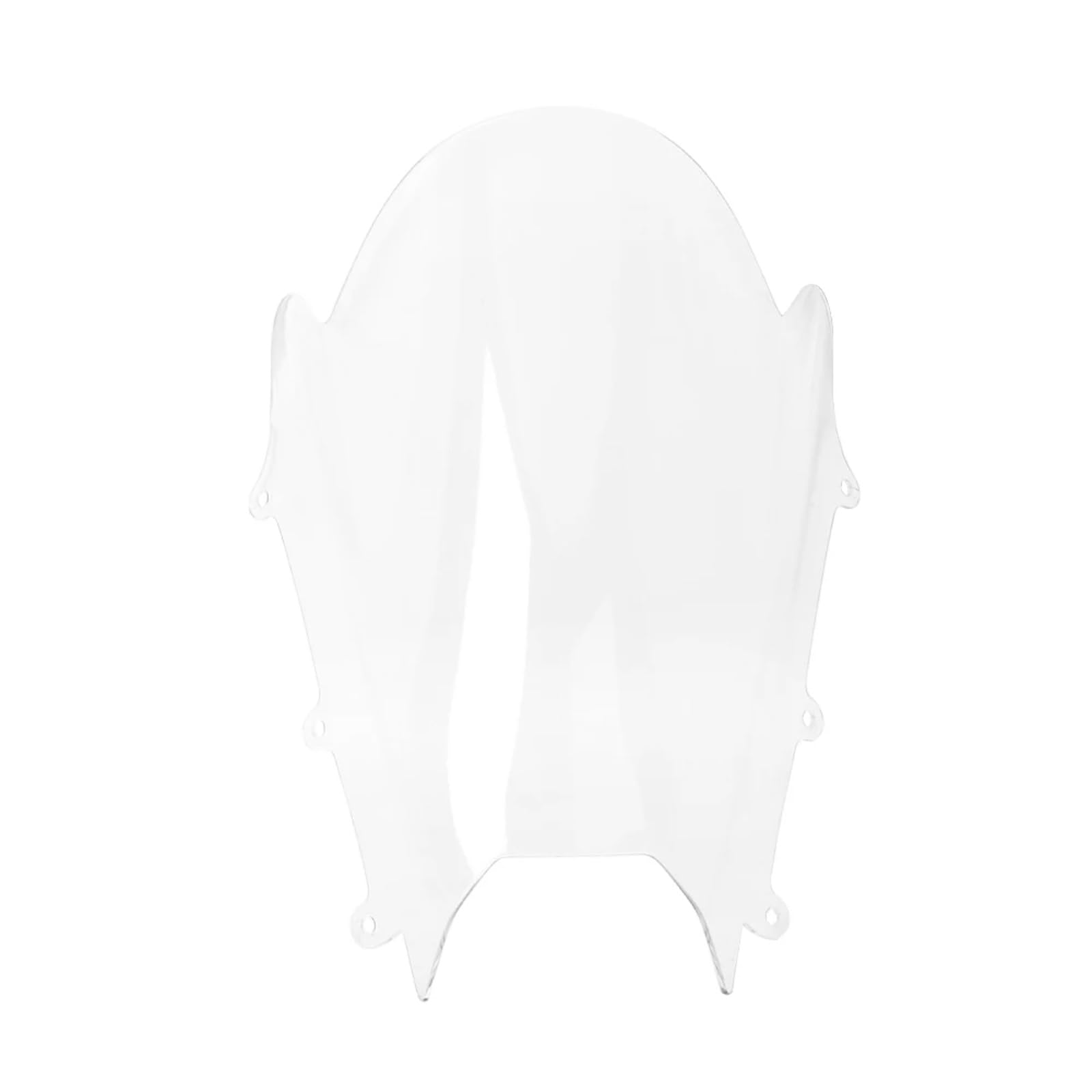 sanehou Windschild Motorrad Kompatibel Mit Suzuki Für GSX-8R 2024 Motorrad-Windschutzscheibe, Windabweiser Fliegengitter Motorrad-Windschutzscheiben-Spoiler(Transparent) von sanehou