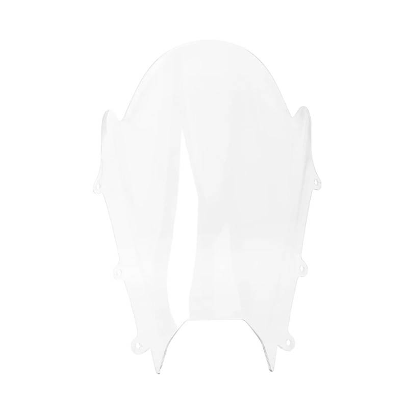 sanehou Windschild Motorrad Kompatibel Mit Suzuki Für GSX-8R 2024 Motorrad-Windschutzscheibe, Windabweiser Fliegengitter Motorrad-Windschutzscheiben-Spoiler(Transparent) von sanehou