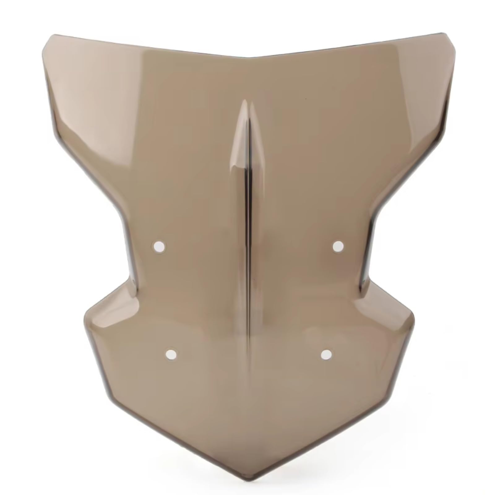 sanehou Windschild Motorrad Kompatibel Mit Yamaha Für MT-03 2020 2021 Motorrad-Windschutzscheiben-Schutz ABS-Kunststoff Motorrad-Windschutzscheiben-Spoiler(Black) von sanehou