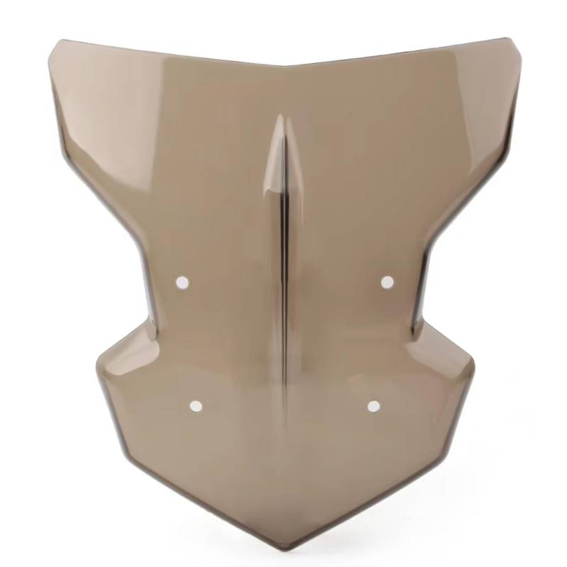 sanehou Windschild Motorrad Kompatibel Mit Yamaha Für MT-03 2020 2021 Motorrad-Windschutzscheiben-Schutz ABS-Kunststoff Motorrad-Windschutzscheiben-Spoiler(Black) von sanehou