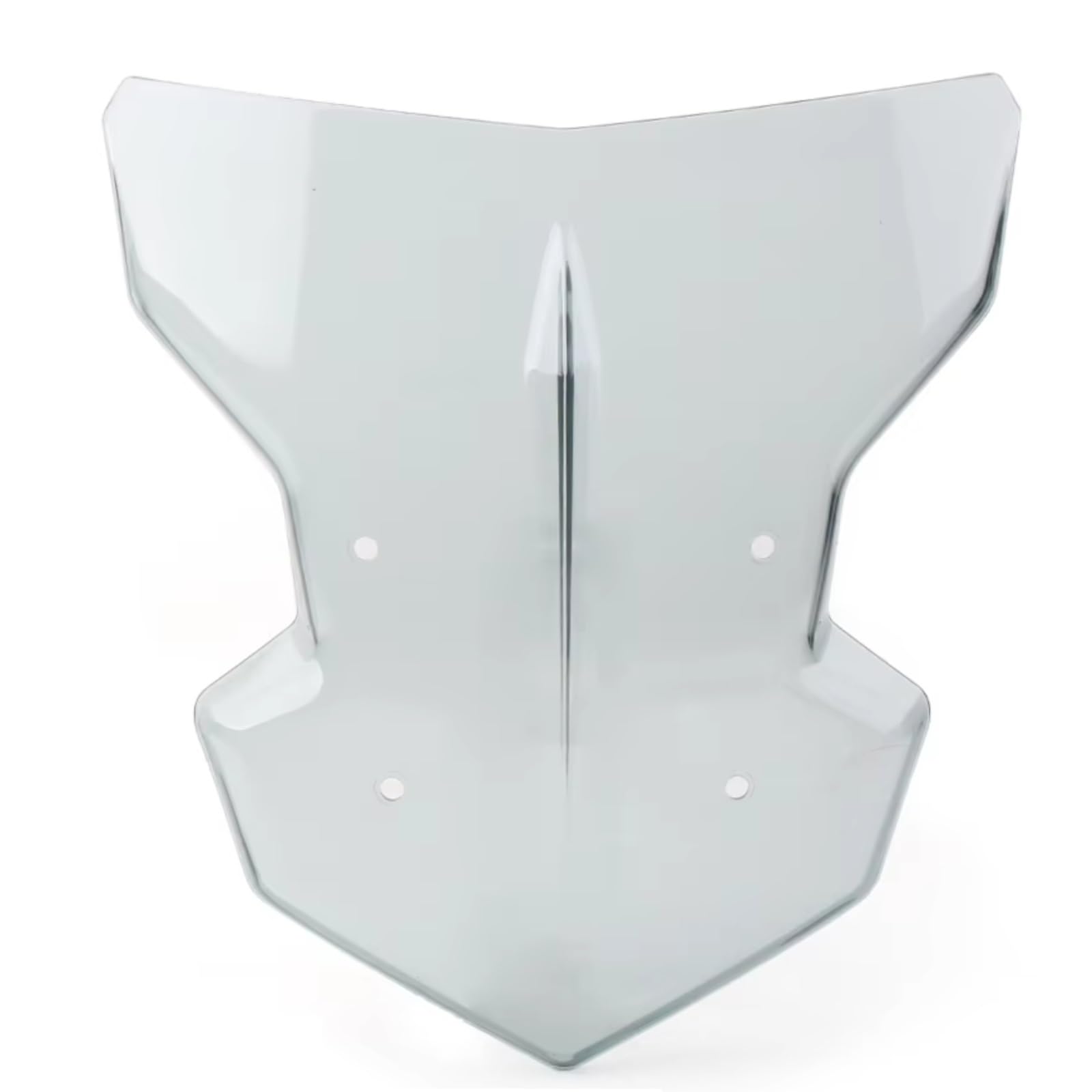 sanehou Windschild Motorrad Kompatibel Mit Yamaha Für MT-03 2020 2021 Motorrad-Windschutzscheiben-Schutz ABS-Kunststoff Motorrad-Windschutzscheiben-Spoiler(Transparent Gray) von sanehou