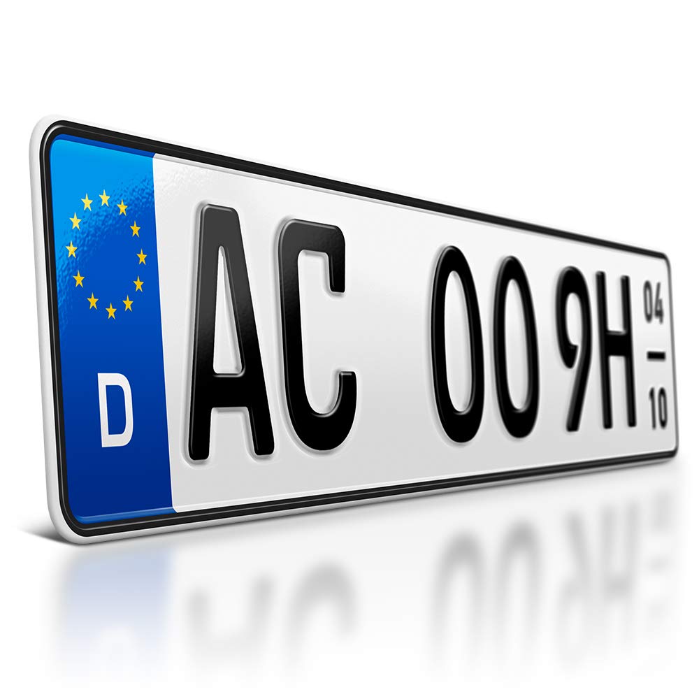 schildEVO 1 Kfz Kennzeichen | Saison + Historisch | H | OFFIZIELL amtliche Nummernschilder | DIN-Zertifiziert – EU Wunschkennzeichen mit individueller Prägung | Autokennzeichen | DHL Versand schildEVO 1 Kfz Kennzeichen | Saison + Historisch | H | OFFIZIELL amtliche Nummernschilder | DIN-Zertifiziert – EU Wunschkennzeichen mit individueller Prägung | Autokennzeichen | DHL Versand von schildEVO